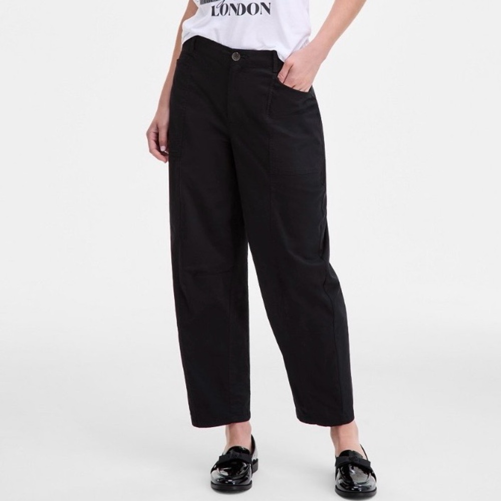 ON 34th High-Rise in Utility Barrel-Leg Ankle Pants